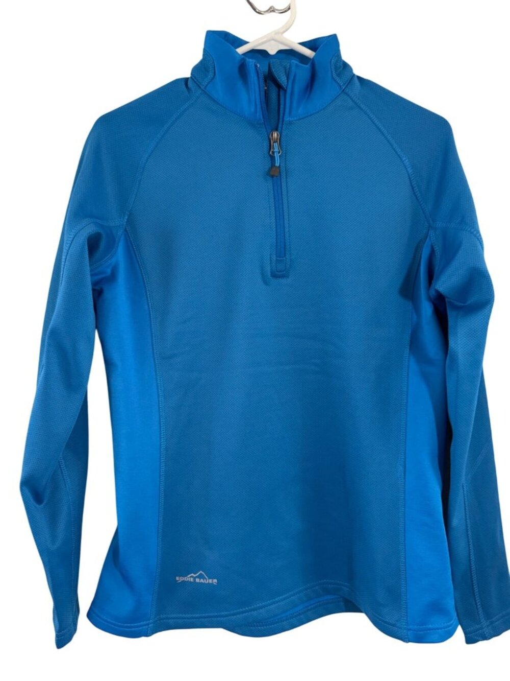 Eddie Bauer Blue Quarter-Zip Performance Pullover Women’s Medium